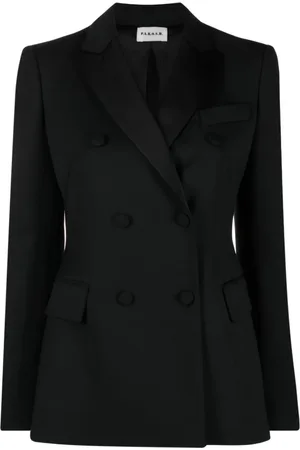 P.A.R.O.S.H. Femme, Vestes, Noir, Taille: 42 FR Blazer Croisé