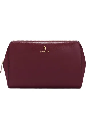 Furla Femme, Sacs, Rouge, Taille: ONE Size Camelia Trousse de Toilette L