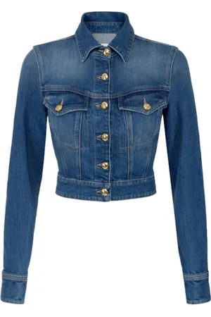 Elisabetta Franchi Femme, Vestes, Bleu, Taille: 38 FR Manteau Ceinturé Tendance Bleu