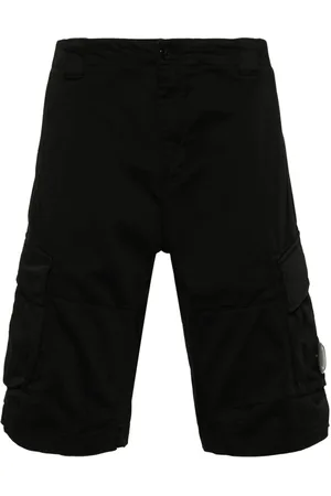 C.P. Company Homme, Shorts, Noir, Taille: S Short Noir Logo