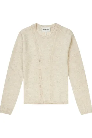 Munthe Femme, Pulls, , Taille: 34 FR Élégant pull en maille avec détails de boutons