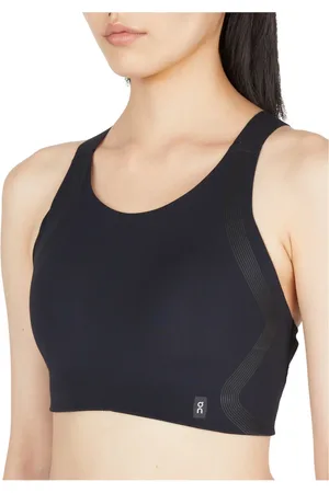 On Running Femme, Tops, Noir, Taille: 36 FR Brassière de sport Performance à dos croisé
