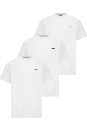 AMBUSH Homme, Tops, Blanc, Taille: S Pack de 3 T-shirts Basiques