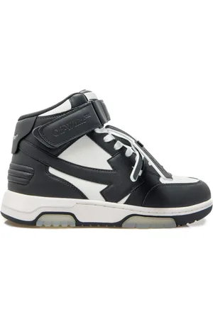 OFF-WHITE Homme, Chaussures, Noir, Taille: 40 EU Baskets Montantes Élégantes Perforées
