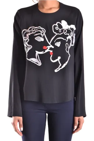 Msgm Femme, Blouses et Chemises, Noir, Taille: 36 FR Blouse
