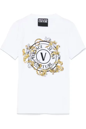 VERSACE Femme, Tops, Blanc, Taille: 38 FR T-shirts et Polos Blancs