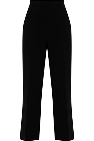 Holzweiler Femme, Pantalons, Noir, Taille: 38 FR Pantalon à plis sur le devant
