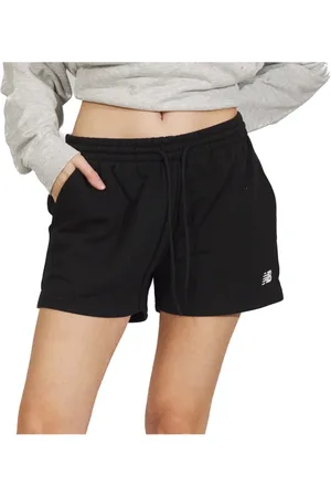 New Balance Femme, Shorts, Noir, Taille: 36 FR Short French Terry