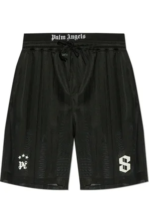 Palm Angels Homme, Shorts, Noir, Taille: M Short Logo