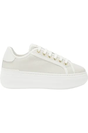 Furla Femme, Chaussures, Blanc, Taille: 38 EU Nuage Baskets à Lacets