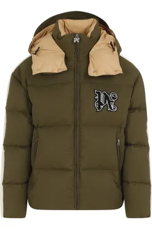 Palm Angels Homme, Vestes, Vert, Taille: L Veste Verte