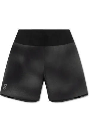 On Running Femme, Shorts, Gris, Taille: 38 FR Short d`entraînement avec logo