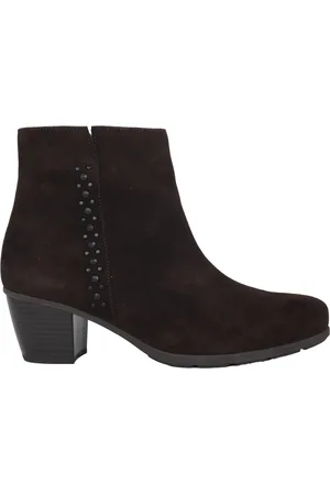 Gabor Femme, Chaussures, Brun, Taille: 38 EU Bottines en daim