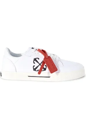 OFF-WHITE Homme, Chaussures, Multicolore, Taille: 40 EU Baskets Basses en Toile Brodées Flèche