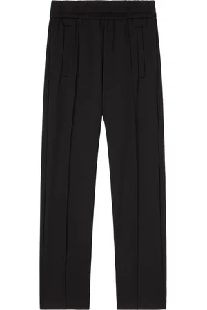 Palm Angels Femme, Pantalons, Noir, Taille: 36 FR Pantalon de survêtement à logo incurvé