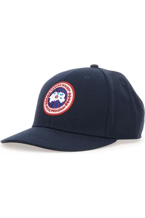 Canada Goose Unisex, Accessoires, Bleu, Taille: ONE Size Casquette de Baseball en Tissu Arctique Bleu Marine