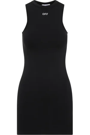 OFF-WHITE Femme, Robes, Noir, Taille: 34 FR Robe de sport élégante