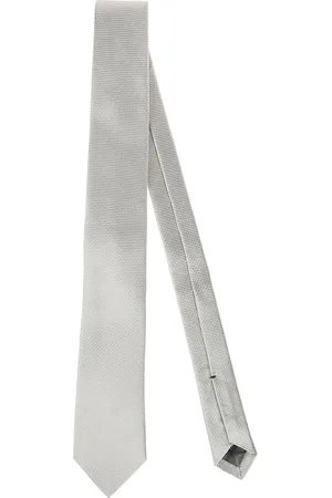 Errico Formicola Homme, Accessoires, Gris, Taille: ONE Size Cravate en Soie Fait Main