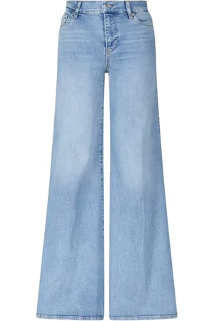 Frame Femme, Jeans, Bleu, Taille: W26 Jeans Palazzo à Jambes Larges