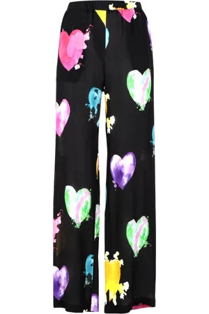 Msgm Femme, Pantalons, Noir, Taille: 40 FR Pantalon Large