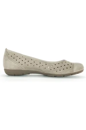 Gabor Femme, Chaussures, Gris, Taille: 36 EU Ballerines Confort