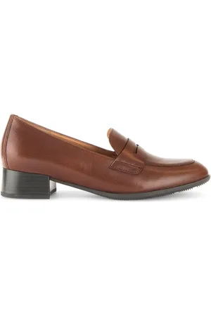 Gabor Femme, Chaussures, Brun, Taille: 37 EU Mocassins en Cuir Souple Style Citadin