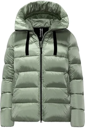 Bomboogie Femme, Vestes, Vert, Taille: 36 FR Doudoune Légère en Nylon Lumineux