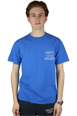 GALLERY DEPT. Homme, Tops, Bleu, Taille: S T-shirt Français