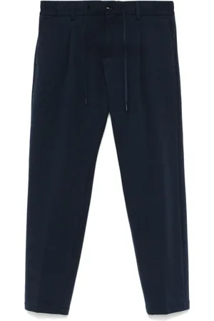 D.A. Daniele Alessandrini Homme, Pantalons, Bleu, Taille: 2XL Pantalon Bleu Élégant Homme