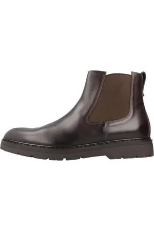 Nero Giardini Homme, Chaussures, Brun, Taille: 44 EU Bottines Chelsea Classiques