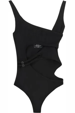 OFF-WHITE Femme, Maillots de bain, Noir, Taille: 36 FR Maillot de bain une pièce