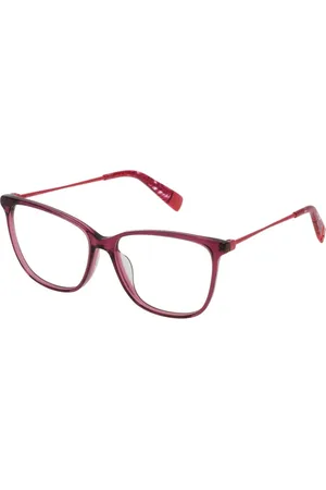 Furla Femme, Accessoires, Violet, Taille: ONE Size Lunettes à Monture en Plastique Violette