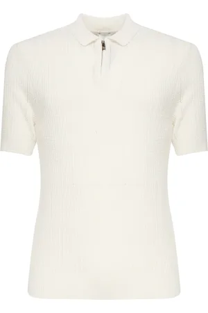 ELEVENTY Homme, Tops, , Taille: L Polo with Zip in Sand
