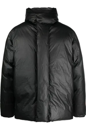 Heron Preston Homme, Vestes, Noir, Taille: M Doudoune à Capuche
