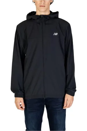 New Balance Homme, Vestes, Noir, Taille: XL Veste de course moderne en polyester