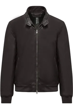 Bomboogie Homme, Vestes, Brun, Taille: 2XL Blouson Bomber Friz en Cuir