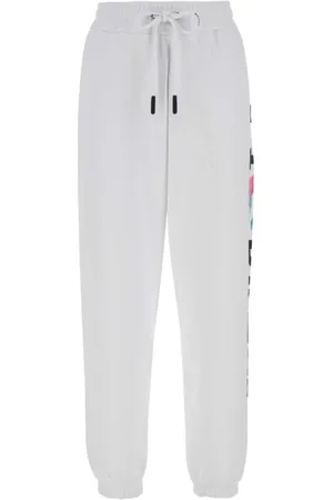 Palm Angels Femme, Pantalons, Blanc, Taille: 38 FR Pantalon de survêtement