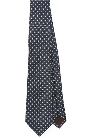 CANALI Homme, Accessoires, Bleu, Taille: ONE Size Cravate de Luxe en Soie Fabriquée en Italie