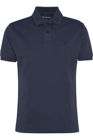 Barbour Homme, Tops, Bleu, Taille: S Polo Bleu Style Classique