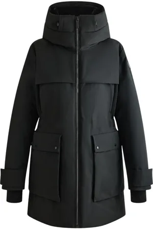 Fusalp Femme, Manteaux, Noir, Taille: 42 FR Elisabeth Oversized Parka