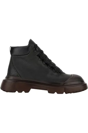 Hogan Homme, Chaussures, Noir, Taille: 40 EU Bottines à lacets