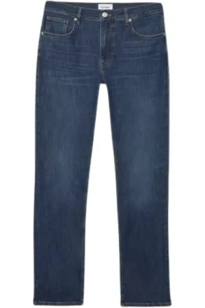 Frame Homme, Jeans, Bleu, Taille: W33 Jean Droit Élégant