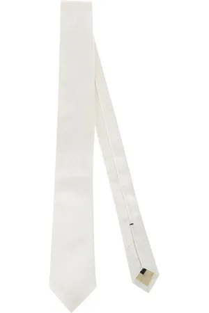 Errico Formicola Homme, Accessoires, Blanc, Taille: ONE Size Cravate Sur Mesure