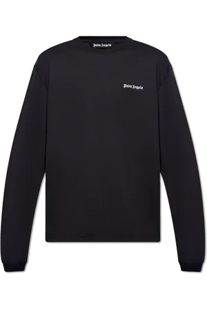 Palm Angels Homme, Tops, Noir, Taille: S T-shirt ras du cou