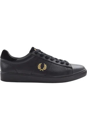 Fred Perry Homme, Chaussures, Noir, Taille: 41 EU Spencer Baskets