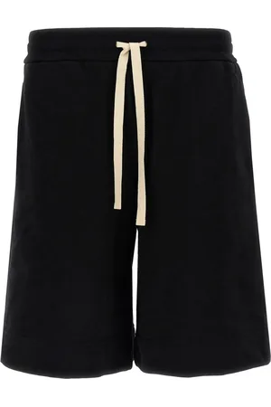Jil Sander Homme, Shorts, Noir, Taille: L Shorts Bermuda en coton noir