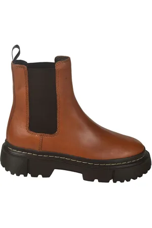 Hogan Femme, Chaussures, Brun, Taille: 38 EU Chelsea Bottes