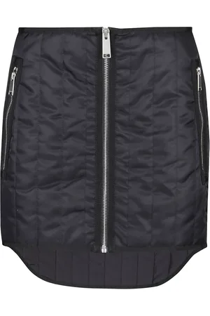 Heron Preston Femme, Jupes, Noir, Taille: 38 FR Mini-jupe matelassée Ex-Ray