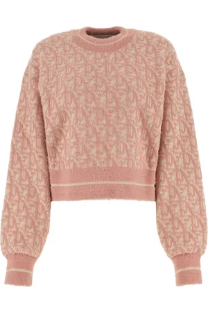 Palm Angels Femme, Sweatshirts et sweats à capuche, Rose, Taille: 38 FR Pull Brodé