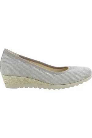 Gabor Femme, Chaussures, Gris, Taille: 41 1/2 EU Chaussures Femme Taupe Modèle Élégant